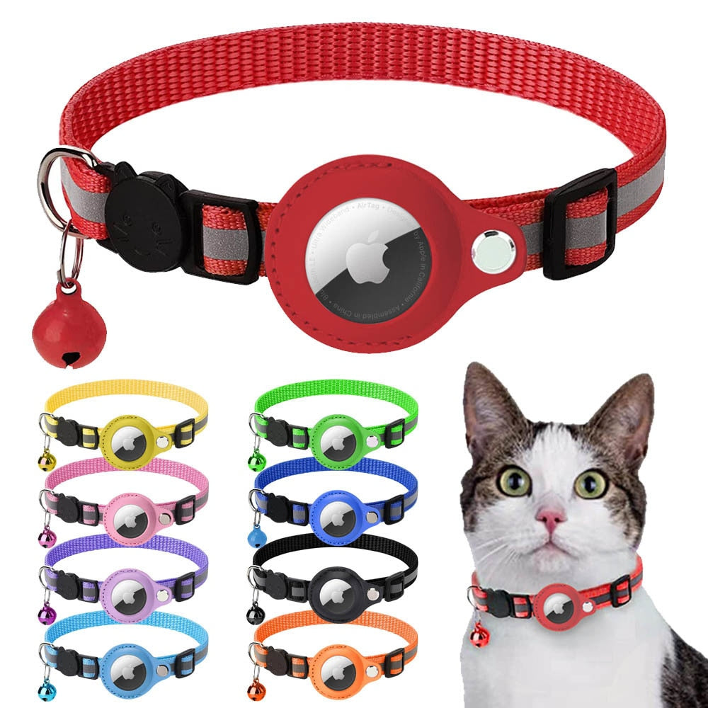 Reflective AirTag Case Collar